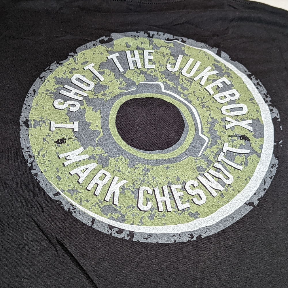 Mark Chesnut Concert T-Shirt 2016 I Shot The Jukebox Traditions Live Tour Small